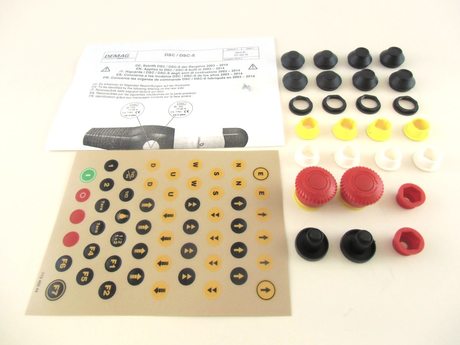 Not-Halt-Set/Gummikappe DSC/DSC-S Demag Identnummer 71880433