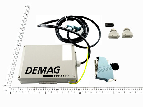 Gerät · Gerät DPC-S komplett 32-230 V AC Stecker extern Demag Identnummer 71931745