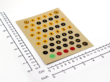 Tastensymbolfolienset Tastensymbolfolienset DRC10-6 Demag Identnummer 77346544