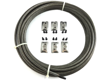 Drahtseilset DH 400 7.5H20 4/2 - 57.3m DE Demag Identnummer 82248033
