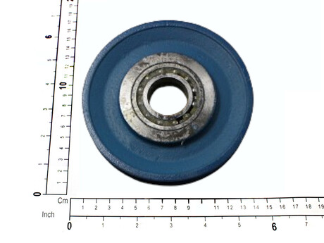 Rolle; Seilrolle · Sheave Durchmesser: 131 mm, Pitch Durchmesser: 120 mm, Seildurchmesser: 7.5 mm, Bearing Included: Yes, 112- 7,5 Demag Identnummer 82819044
