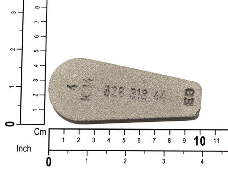 Seilkeil · K14, Seildurchmesser: 14 mm, Min, Seildurchmesser: 14,84 mm, Max, Seildurchmesser: 16,52 mm Demag Identnummer 82831844