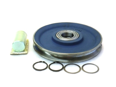Seilrollenset · Sheave Durchmesser: 258 mm, Pitch Durchmesser: 240 mm, Seildurchmesser: 14 mm, Bearing Included: Yes, DR20 4/2 Demag Identnummer 82839033