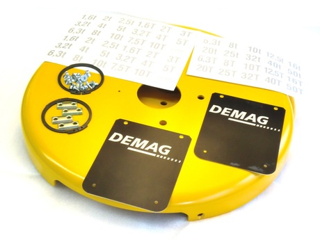 Haube 450/20 - 2/1 3m,4m Demag Identnummer 82940733