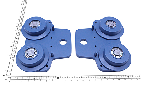 Fahrwerk Laufrad Universal ohne Traverse · Fahrwerk Laufrad uni.o.Trav. RU22 KG 2600 Demag Identnummer 84011344