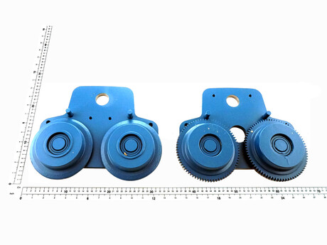 Fahrwerk Laufrad Universal ohne Traverse · Fahrwerk Laufrad uni.o.Trav. EU22 kg 2600 Demag Identnummer 84011444