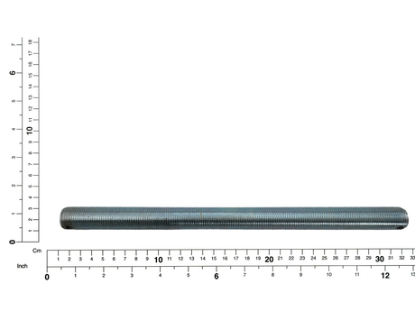 Gewindestift · Gewindebolzen B M20 X 300 42CRMO4V Demag Identnummer 85034744