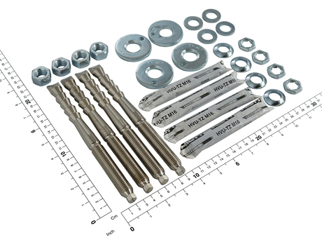 Dübel · Dübel Set M16/60 4x HVZ (Hvu-TZ + Has) Demag Identnummer 85117044