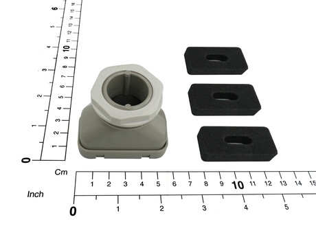 Würgenippel · PG21 Flachkabel, spezial 4x2,5 Demag Identnummer 89479544