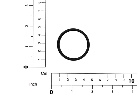 O-Ring · Material: Rubber, Inside Durchmesser: 34 mm, Outside Durchmesser: 40 mm, Breite: 3 mm Demag Identnummer 92491644