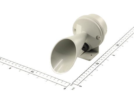 Signalhupe · Volume: 100dB, Control Spannung: 40-260VAC/VDC, Frequency: 50/60Hz, Protection degree: IP65 Demag Identnummer 95011266