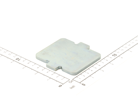 Abdeckplatte · Plate Typ: Rectangular Typ, Länge: 90 mm, Breite: 84 mm, Höhe: 5 mm, Material: Stahl Demag Identnummer D0000363