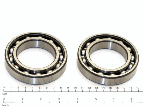 Lagersatz · Set enthält 2 pieces of deep groove ball bearings, Inside Durchmesser: 55 mm, Outside Durchmesser: 90 mm, Breite: 18 mm, Cage Material: Stahl Demag Identnummer D0002725