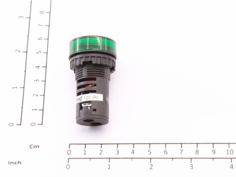 Kontrollleuchte · DSB pilot lamp, Farbe: Green, Spannung: 115VAC Demag Identnummer D0003493