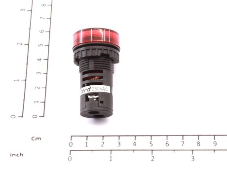 Kontrollleuchte · DSB pilot lamp, Farbe: Red, Spannung: 230VAC Demag Identnummer D0003497