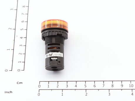 Kontrollleuchte · DSB pilot lamp, Farbe: Orange, Spannung: 230VAC Demag Identnummer D0003498