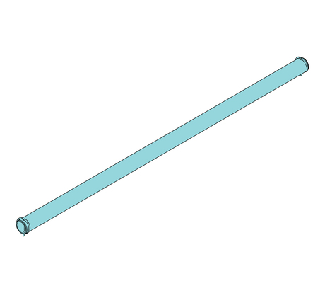 Schiene DHR DHR3 rope guide rail, Drum length B Demag Identnummer D0003653