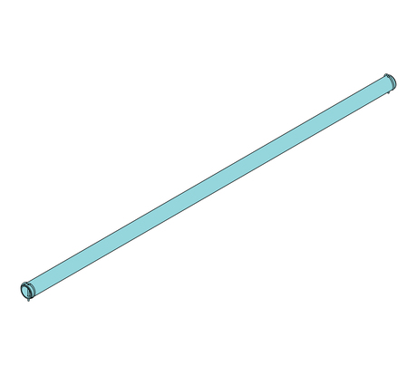 Schiene DHR DHR3 rope guide rail, Drum length C Demag Identnummer D0003654