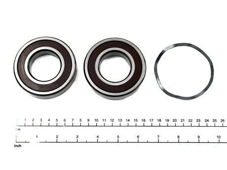 Lagersatz · Satz aus 2 pieces, Rillenkugellager dimensions, Außendurchmesser: 80 mm, Innendurchmesser: 40 mm, Breite: 18 mm, Material: Stahl Demag Identnummer D0004307
