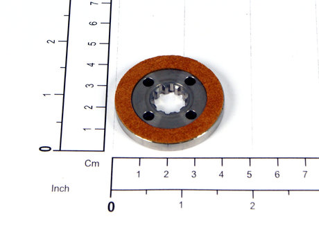 Reibscheibe · Enthält clutch disc with lining, Nenn Durchmesser: 40 mm, Länge: 7 mm, For frame Größe 2 Demag Identnummer D0004502