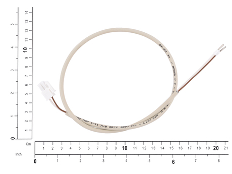 Kabelschnittstelle · GLS cable, 20AWG, 600 mm, UL/CSA, Kabellänge: 70 mm Demag Identnummer D0004737