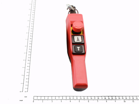 Steuerschalter · Pendant Für Hubwerke, 2-buttons, 2HS+ES, Farbe: Red, ohne Kabel Demag Identnummer D0004739