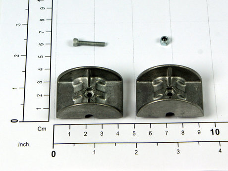 Anschlagzusatzset · For frame Größe 2, Enthält screw and locking nut Demag Identnummer D0004779