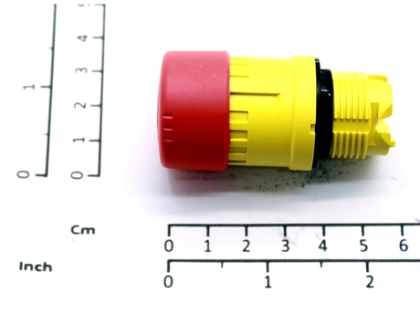 Pilzdrucktaster Emergency button for 2-button pendants Demag Identnummer D0004890