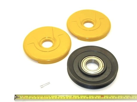 Rolle; Seilrolle · Seilrollendurchmesser: 195 mm, Teilkreisdurchmesser: 180 mm, Seildurchmesser: 8 mm, enthält Lager: Ja Demag Identnummer D0005705