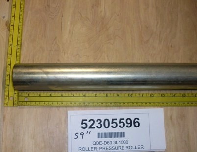 Rolle; Andruckrolle · Nenn Durchmesser: 60,3 mm, Länge: 1500 mm, Material: Stahl Demag Identnummer D0006007