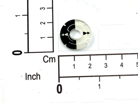 Etikett RMJ MS (Solo) Joystick-Symbol DIN Demag Identnummer D0006301