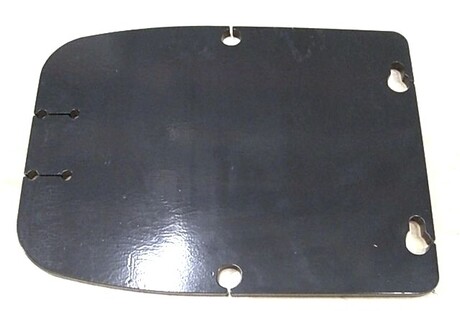 Gegengewicht · For DVR 10, Länge: 440 mm, Breite: 326 mm, Material: Stahl, Farbe Code: RAL 7021 Demag Identnummer D0006399