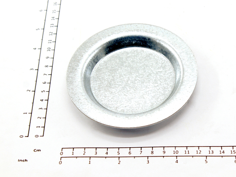 Abdeckplatte · Plate Typ: Circular Typ, Plate Durchmesser: 119 mm, Höhe: 12 mm, Material: Stahl Demag Identnummer D0006504