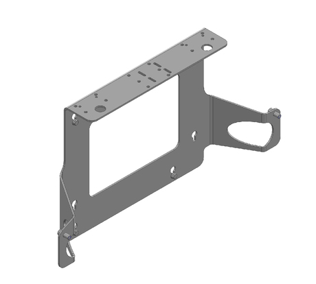 Montagesatz Hoist cubicle mounting kit R3L Demag Identnummer D0007069