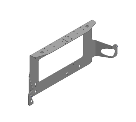 Montagesatz · Hoist cubicle mounting kit R5L, for drum Länge D Demag Identnummer D0007071