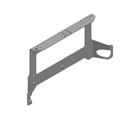 Montagesatz · Hoist cubicle mounting kit R10L, for drum Länge D Demag Identnummer D0007073