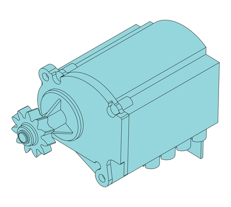 Getriebeendschalter · Hubendlagenschalter 1200, 4-stufig + Mig 50 Demag Identnummer D0007398