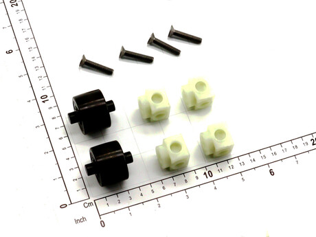 Rolle; Führungsrolle · Satz aus 2 pieces, Guide roller set for cast auxiliary trolley, Nenn Durchmesser: 34,4 mm, Länge: 40 mm Demag Identnummer D0007571