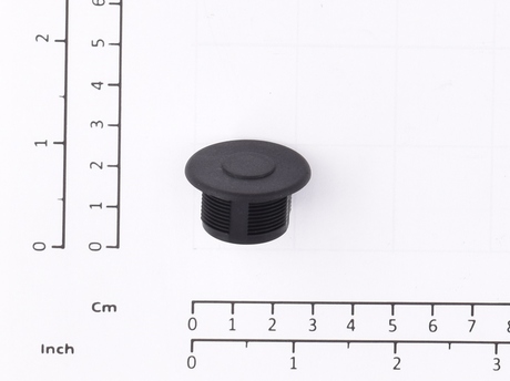 Blindstopfen · Black rund blanking plug for 22 mm Durchmesser hole Demag Identnummer ZB2SZ3